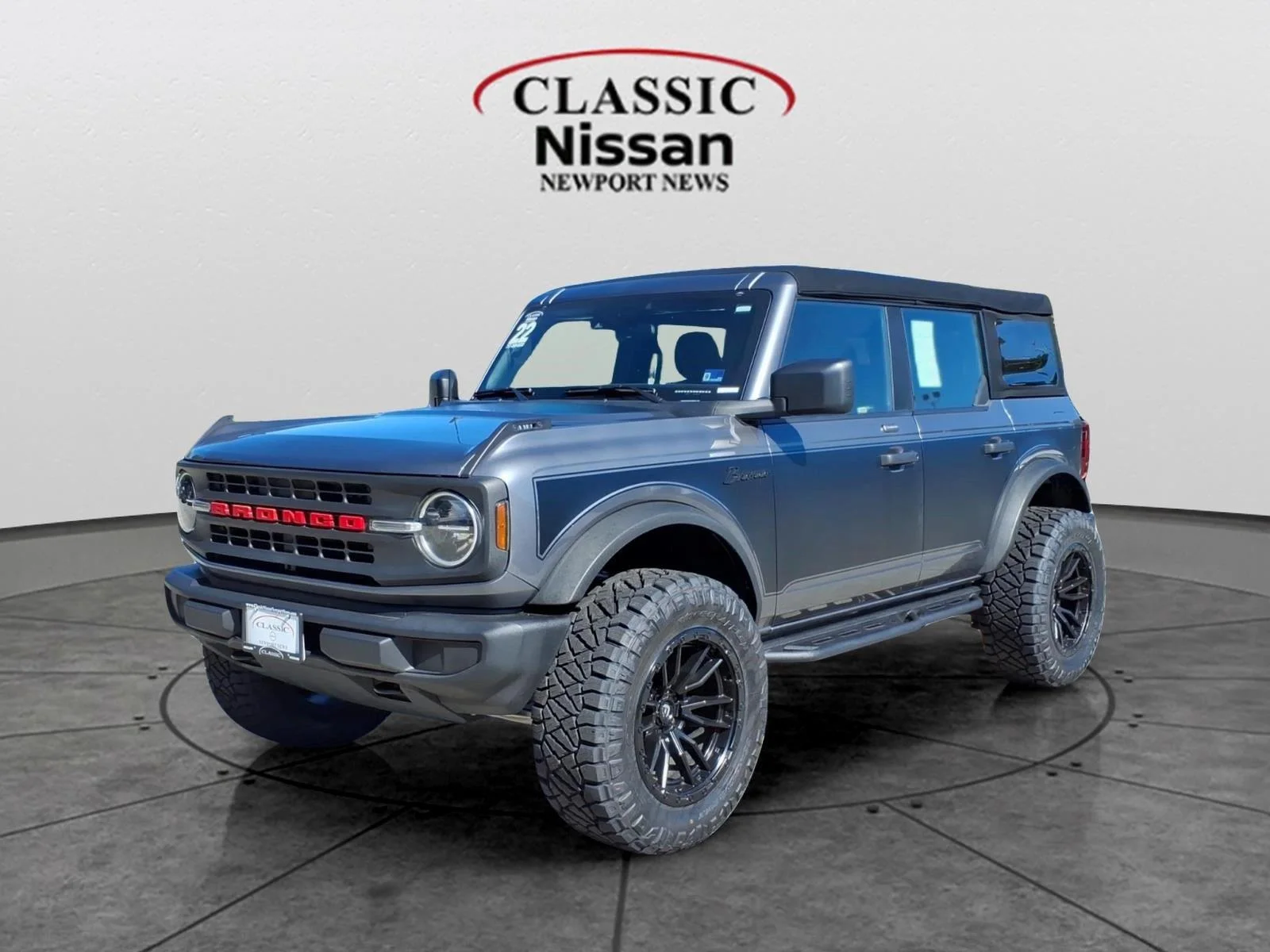Used 2022 Carbonized Gray Metallic Ford Base image 1