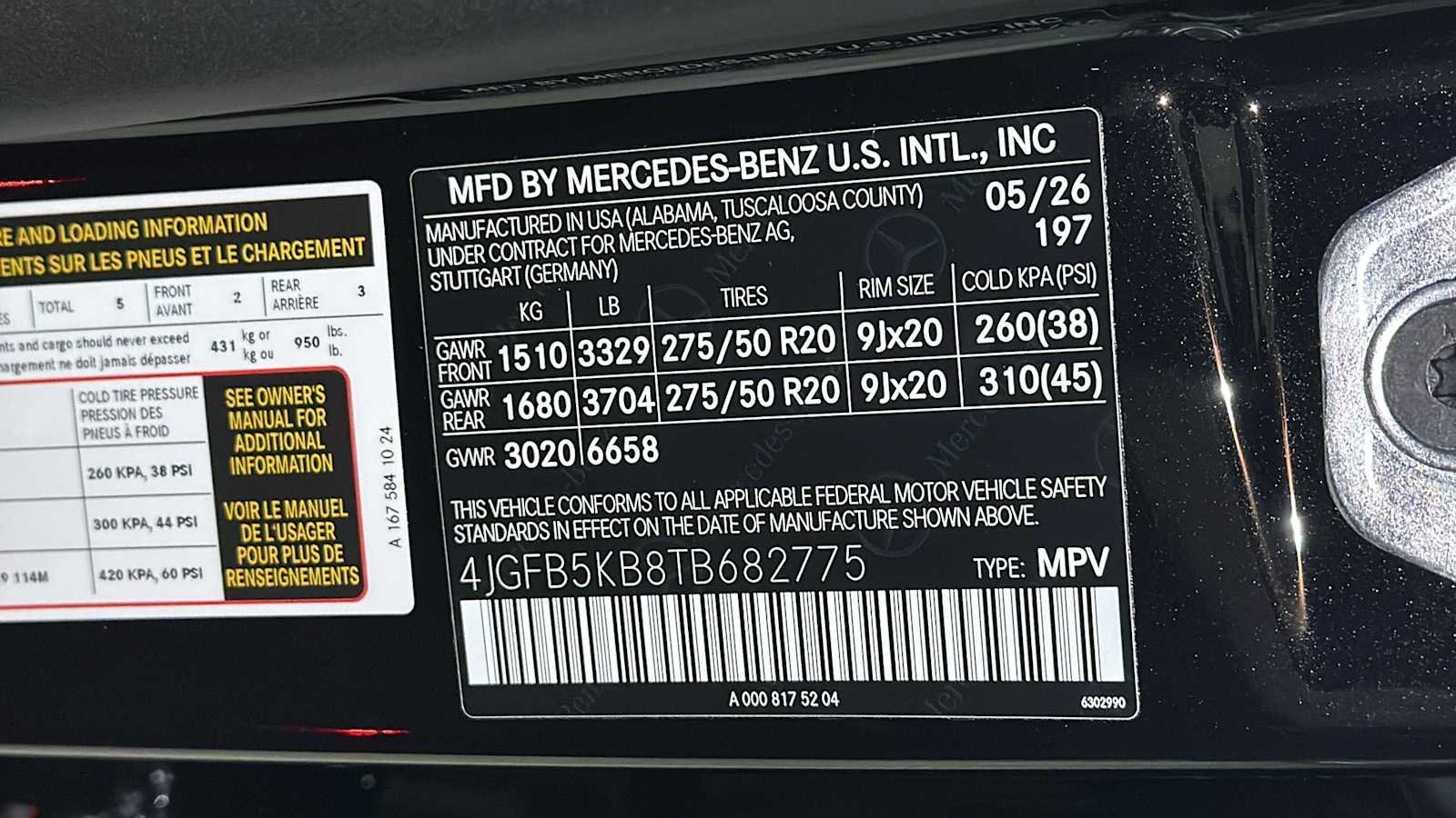 New 2026 Obsidian Black Metallic Mercedes-Benz GLE 450 image 13
