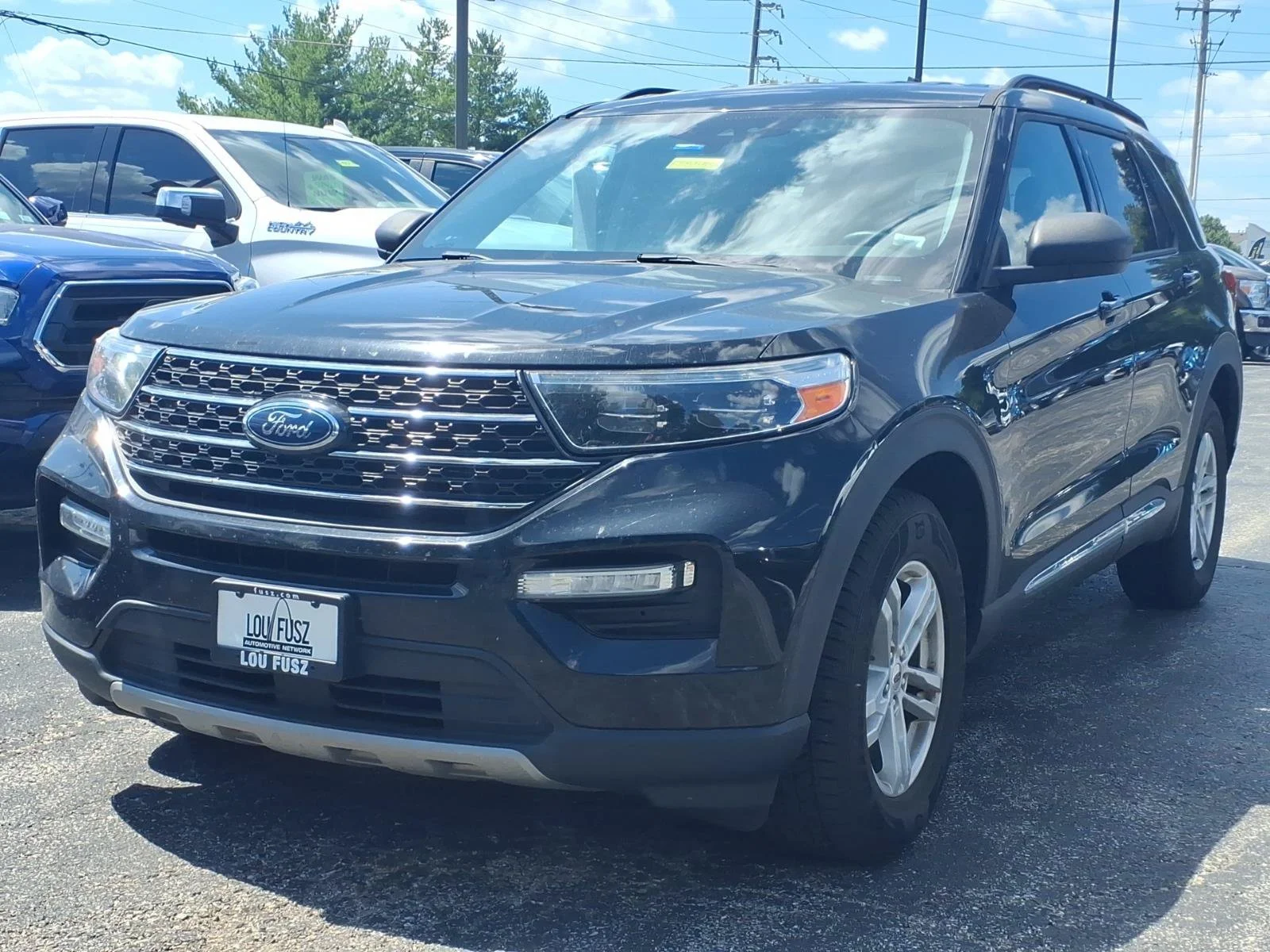 Used 2021 Black Metallic Ford XLT image 28