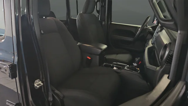 Used 2022 Black Clearcoat Jeep Unlimited Sport image 24