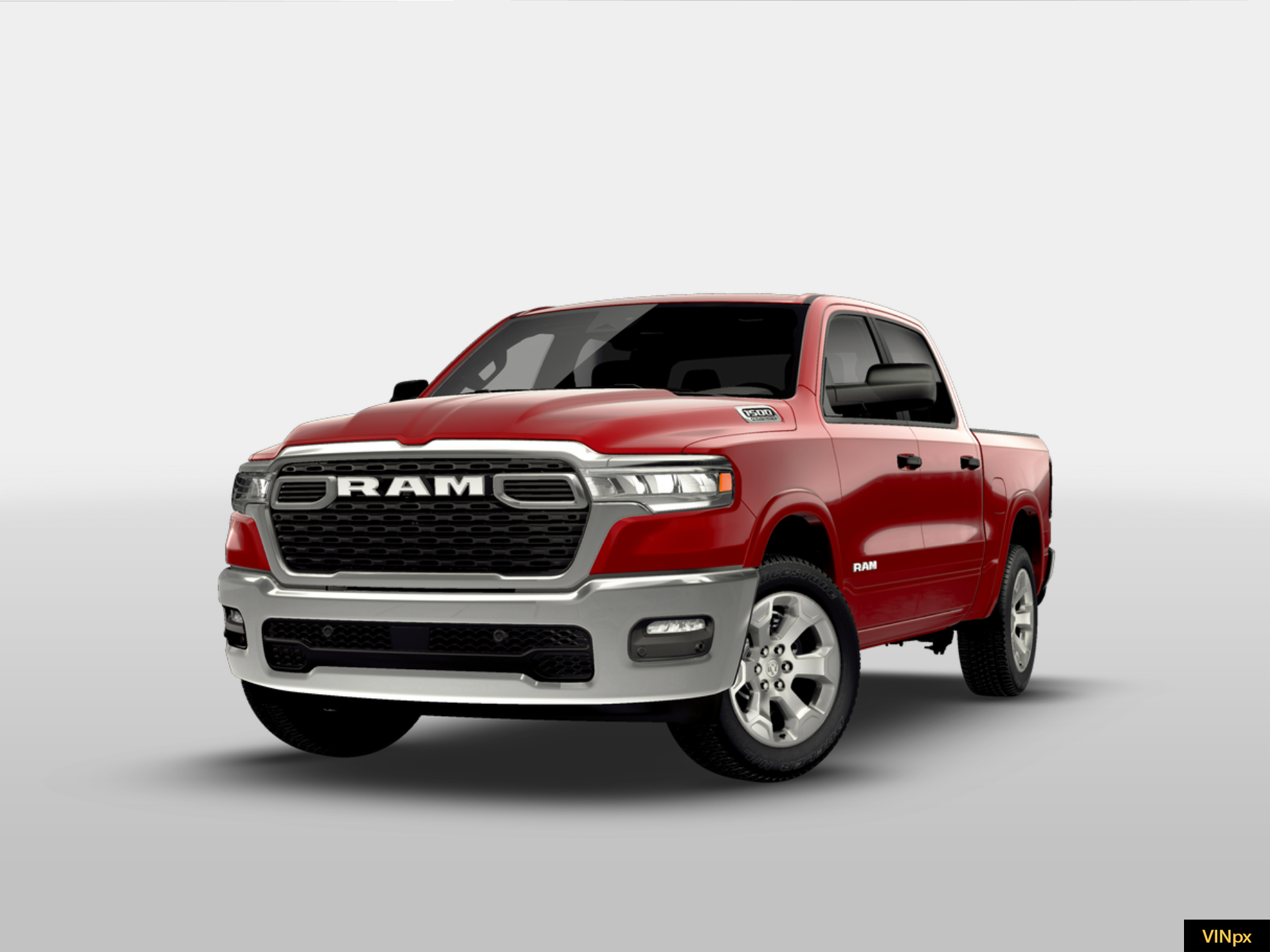New 2026 Molten Red Pearl-Coat Exterior Paint RAM BIG HORN image 1