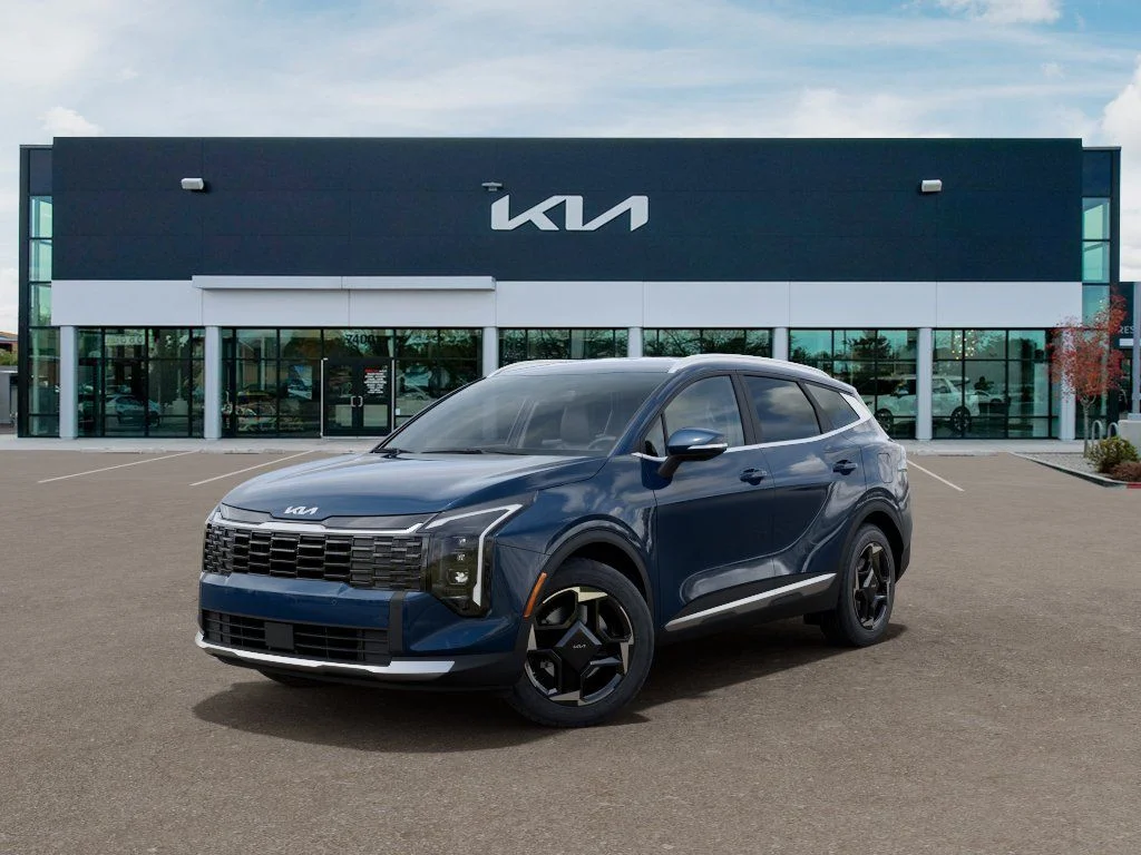 New 2027 Blue Kia EX image 1