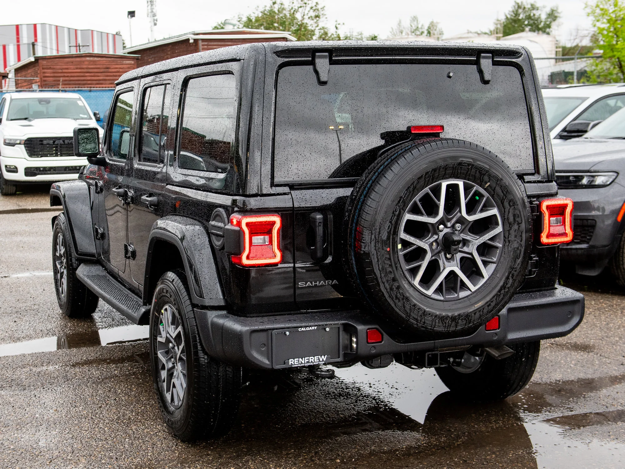 New 2026 Black Jeep Sahara* image 3