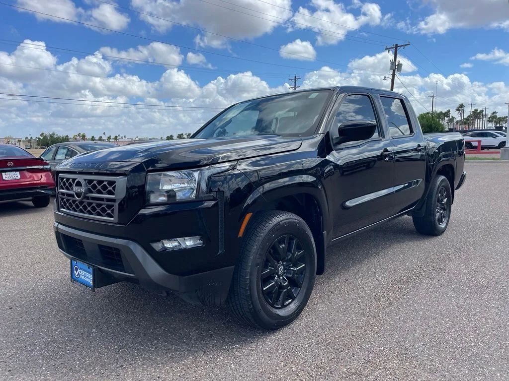 Certified Used 2022 Black Nissan SV image 3
