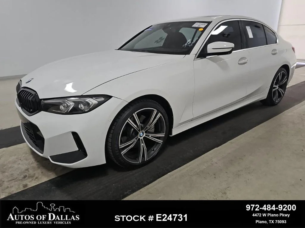 Used 2024 White BMW 330i image 1