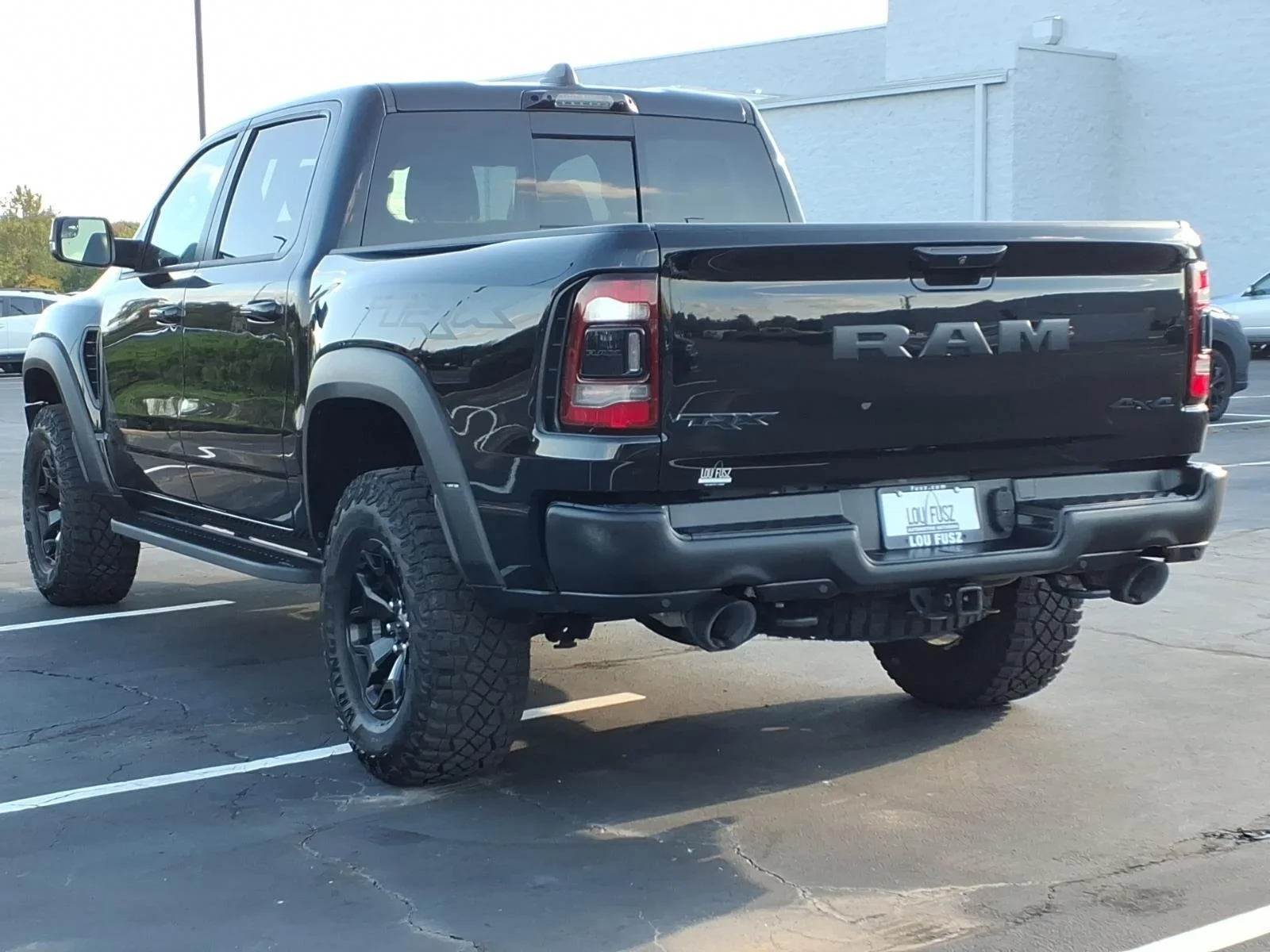 Used 2022 Diamond Black Crystal Pearlcoat Ram TRX image 5