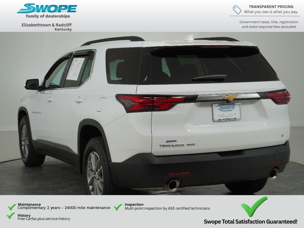 Used 2023 WHITE Chevrolet LT Cloth image 5