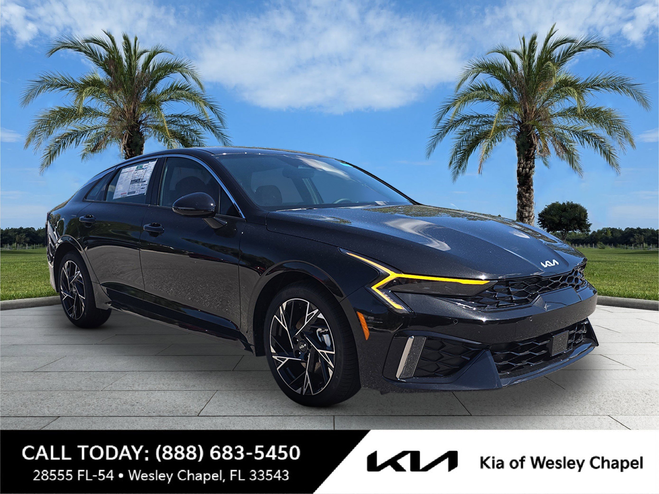 New 2026 Aurora Black Pearl Kia GT-Line FWD image 1
