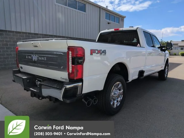 New 2026 Star White Metallic Tri-Coat Ford King Ranch image 3