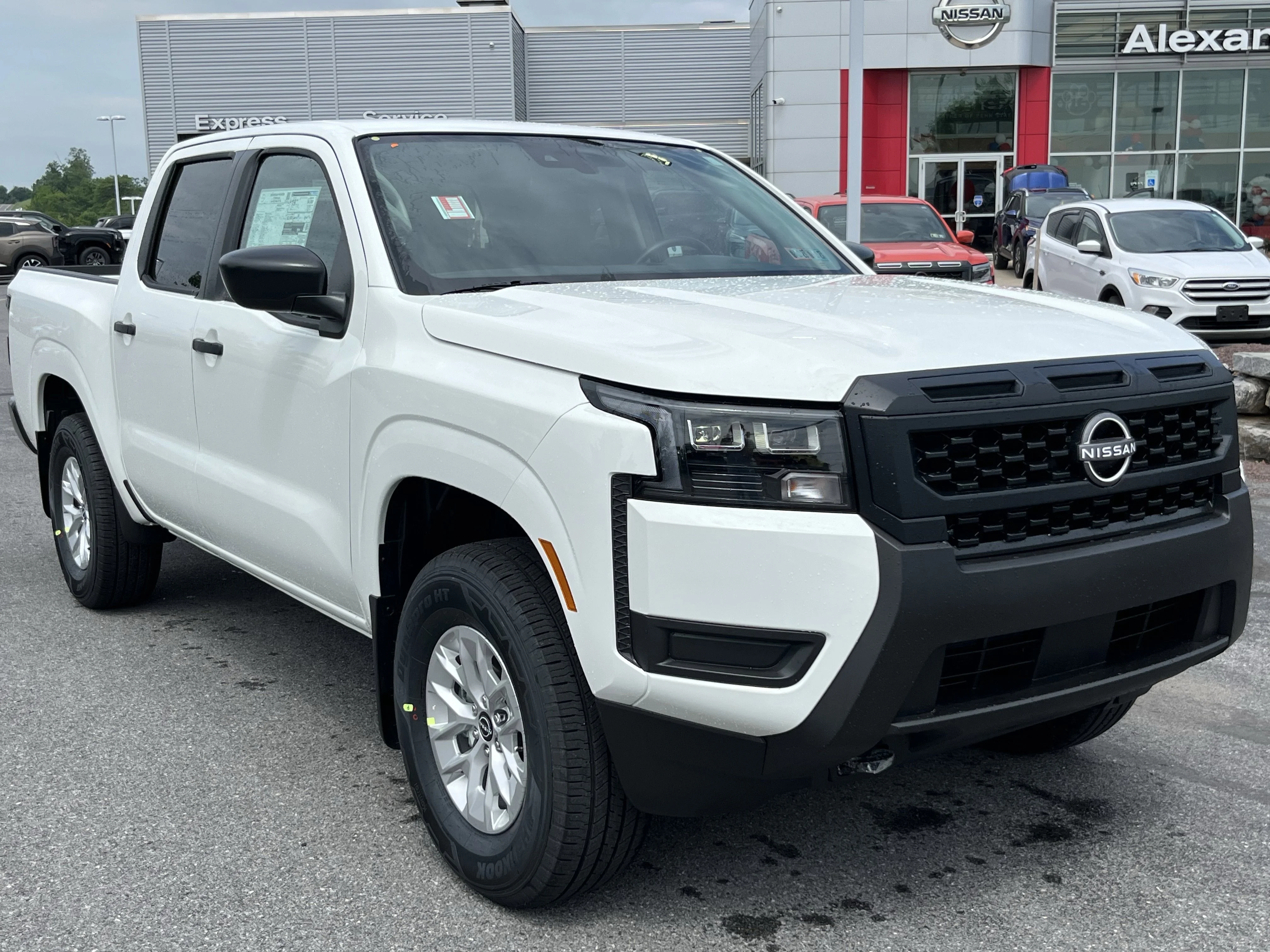 New 2026 Glacier White Nissan Crew Cab S image 1