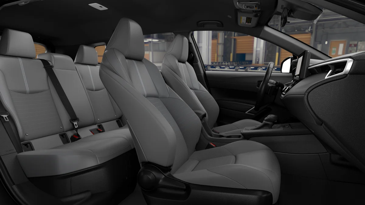 New 2026 Sonic Silver with Jet Black roof Toyota Hybrid SE image 20