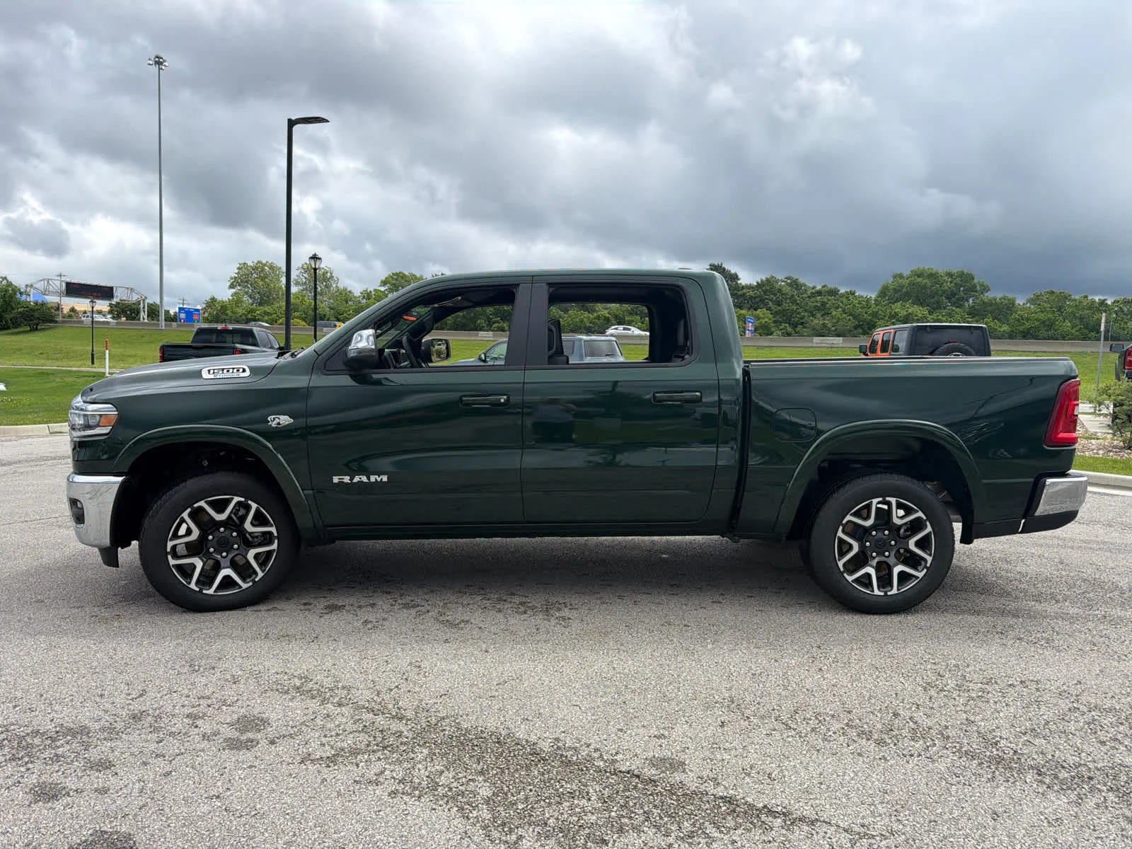 New 2026 Serrano Green Metallic Ram Laramie image 5