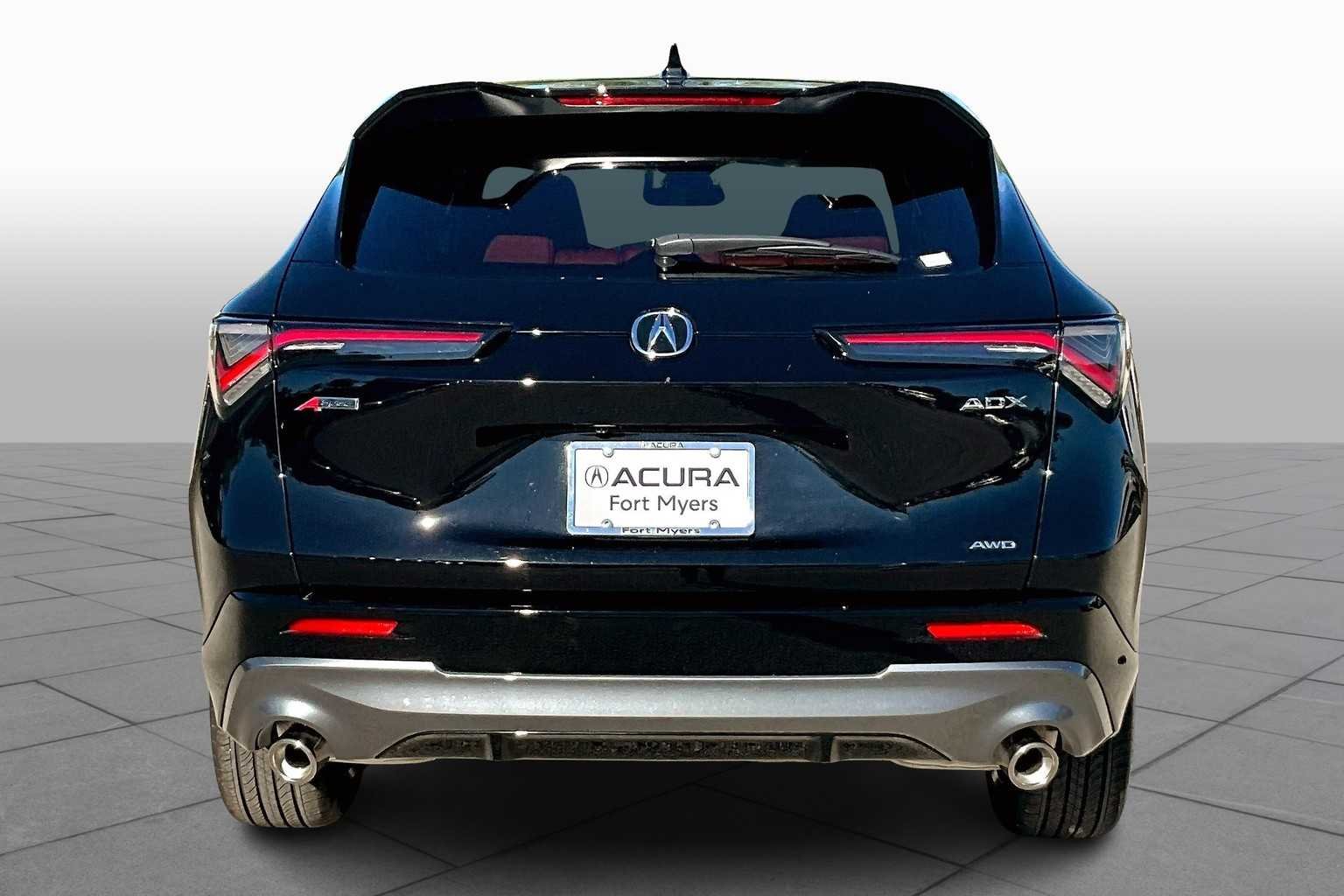 Used 2025 Crystal Black Pearl Acura w/A-Spec Package image 4