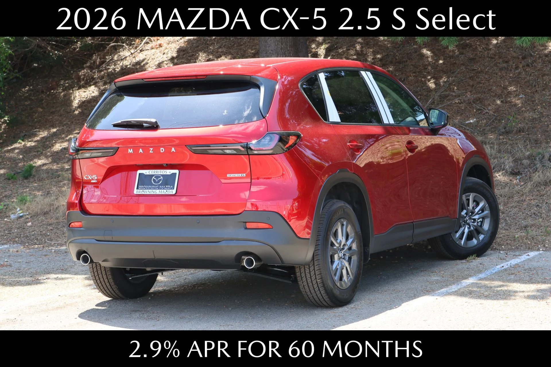 New 2026 Soul Red Crystal Metallic Mazda 2.5 S Select AWD image 2