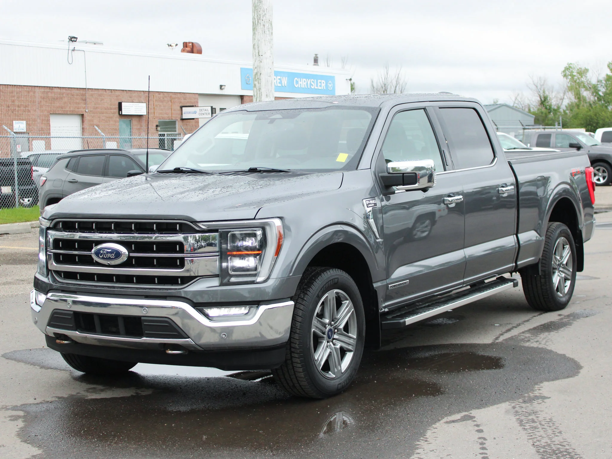 Used 2022 Grey Ford LARIAT * Hybrid V6 | 3M PPF | Remote Start | Adaptive Cruise | Tonneau Cover | Apple CarPlay image 11