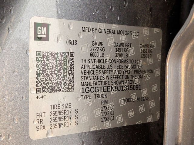 Used 2018 Gray Chevrolet ZR2 image 35