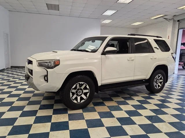 Used 2021 White Toyota TRD Off-Road image 3