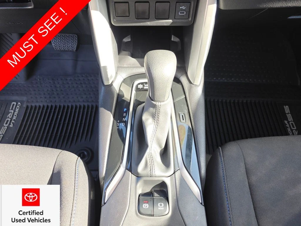 Used 2025 Silver Toyota Hybrid SE image 28