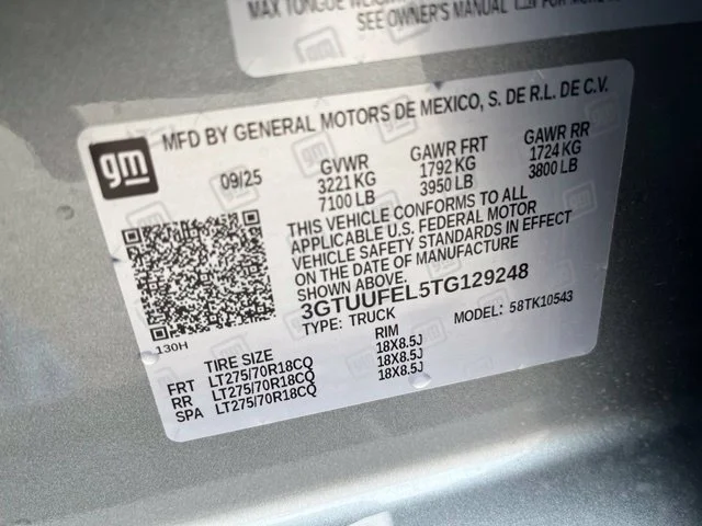 Used 2026 Sterling Metallic GMC AT4X image 14