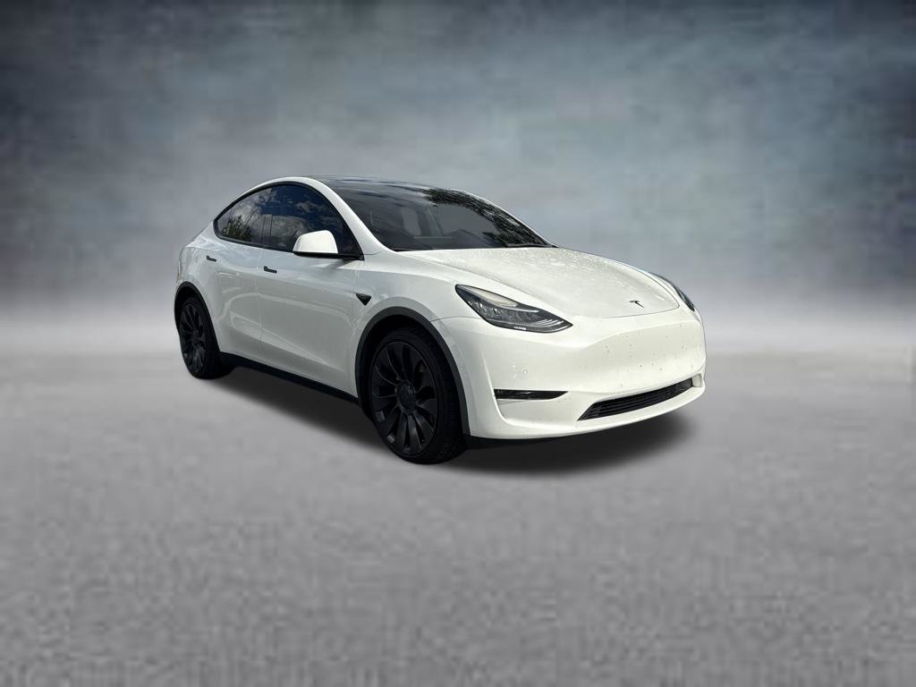 Used 2022 Tesla Model Y Long Range with VIN 7SAYGDEE4NF384239 for sale in Fort Pierce, FL