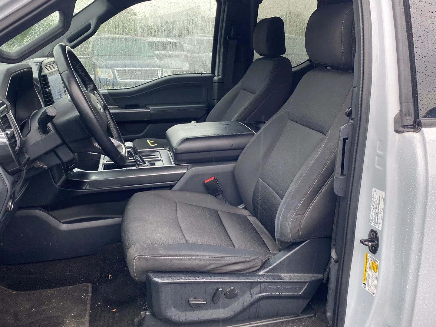 Used 2021 Space White Ford XLT image 2