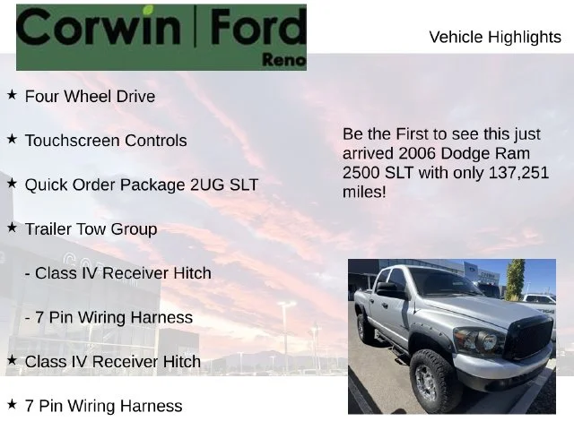 Used 2006 Silver Dodge SLT image 4