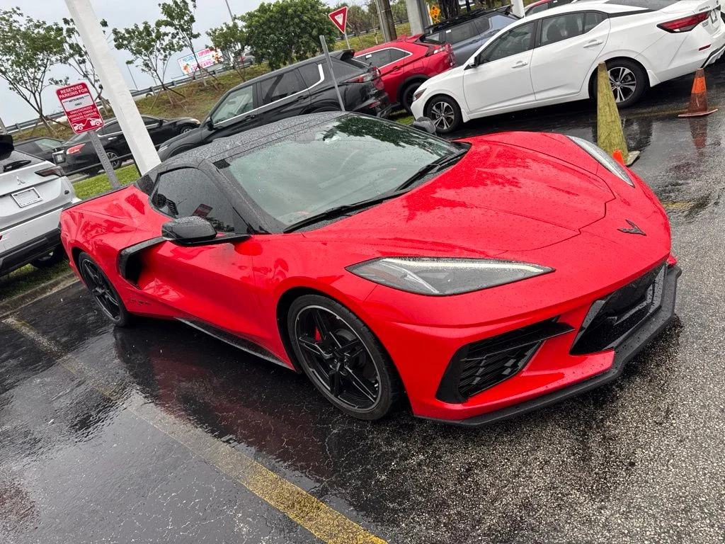 Used 2024 Torch Red Chevrolet Stingray image 2