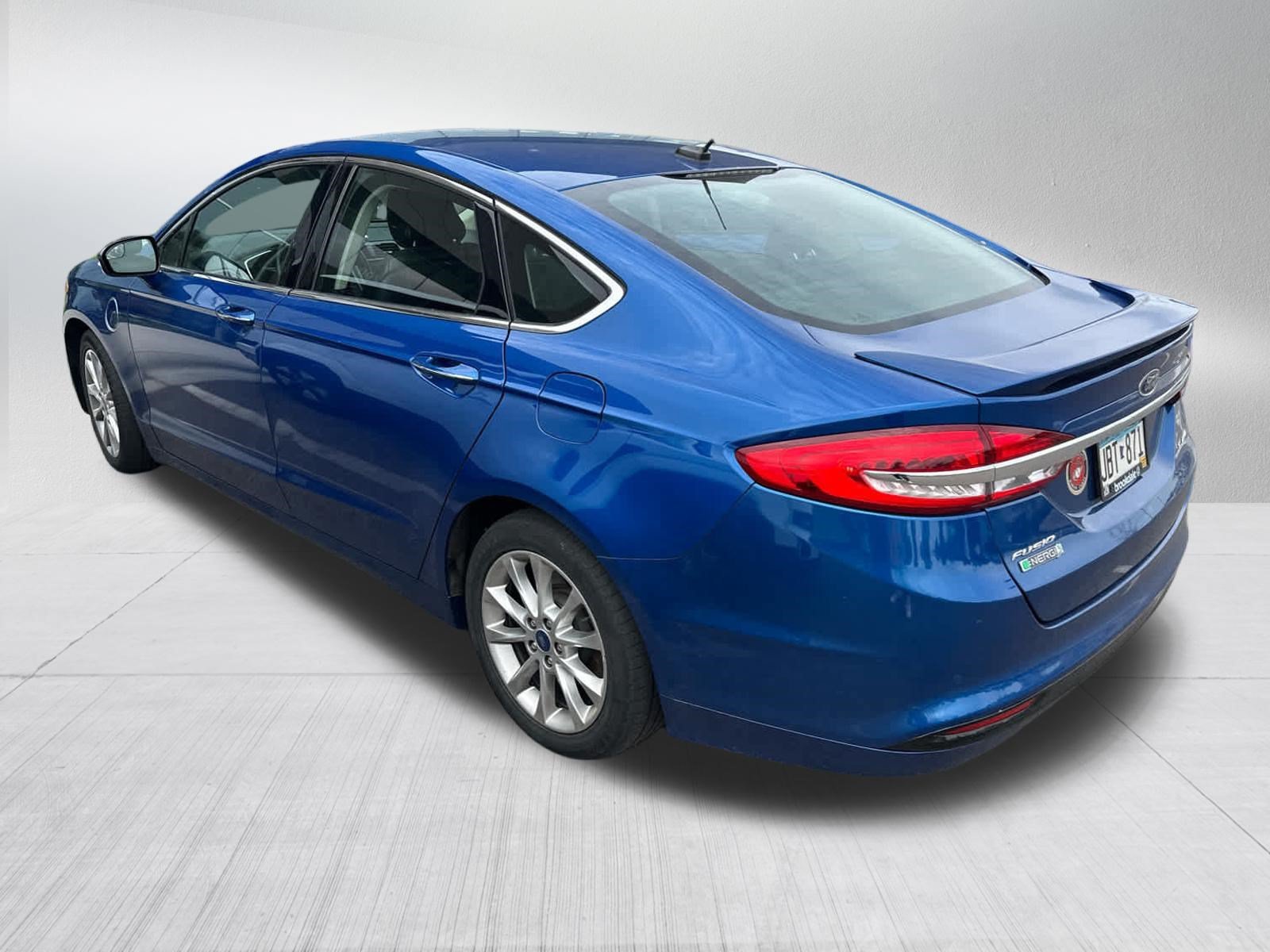Used 2017 Lightning Blue Metallic Ford Titanium image 7