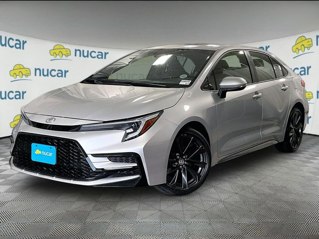 Used 2023 Silver Toyota SE image 3