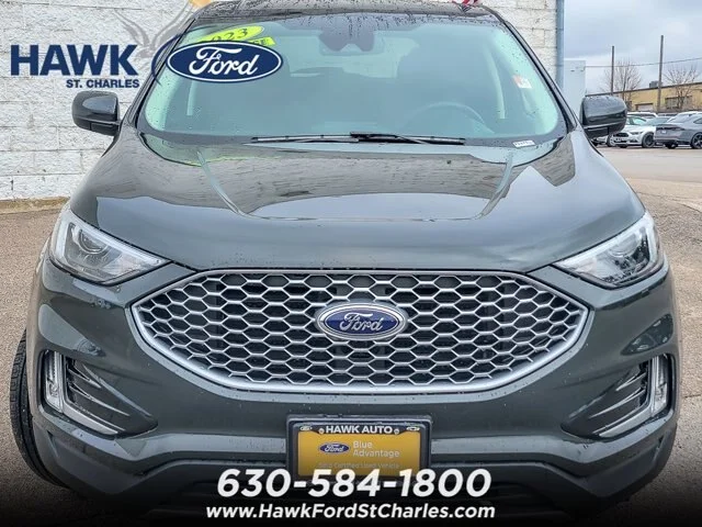 Certified Used 2023 Green Metallic Ford SEL image 29