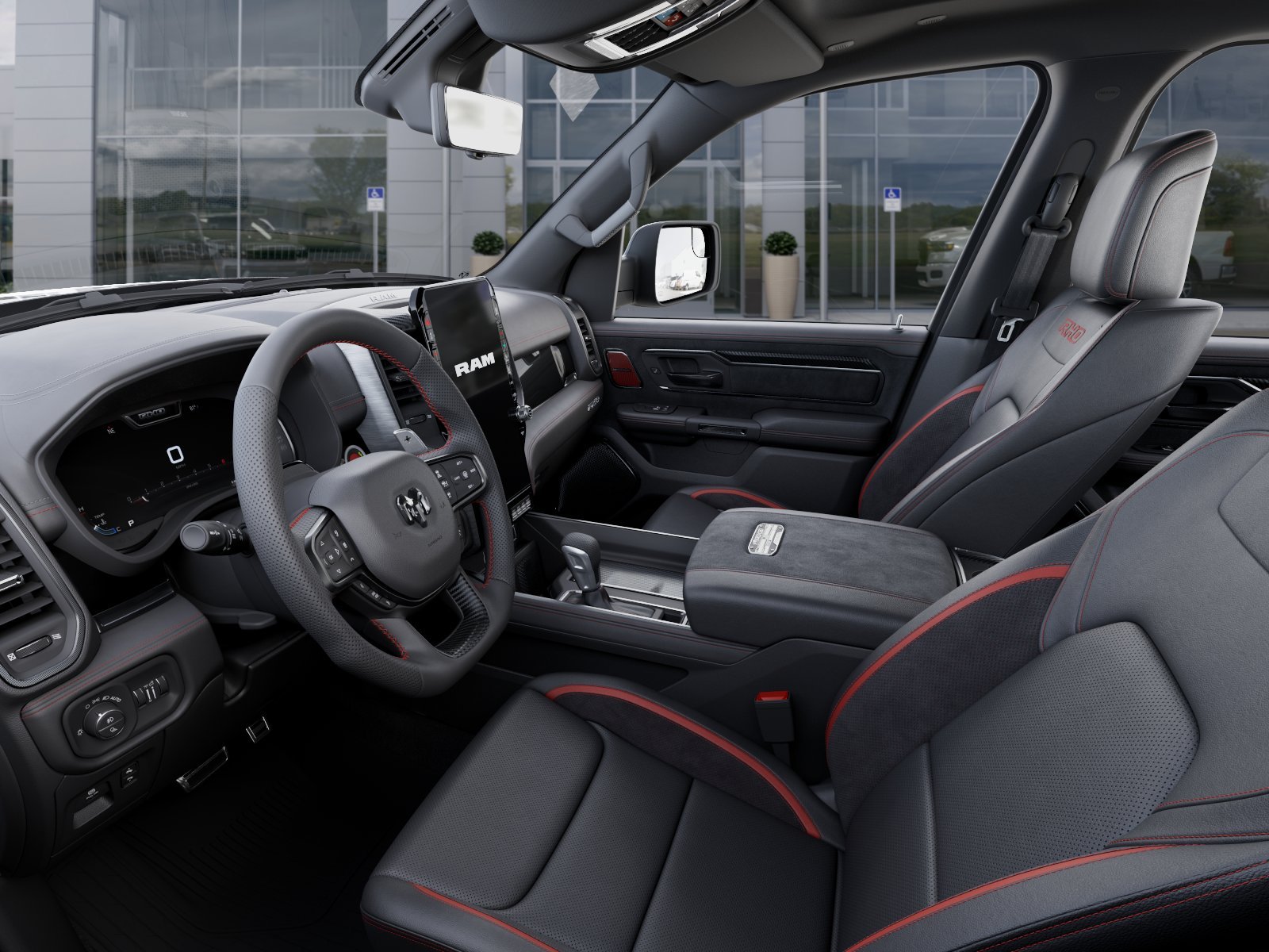 New 2026 Diamond Black Crystal Pearl-Coat Exterior Paint RAM RHO image 48