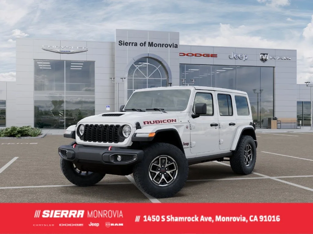 New 2027 Bright White Clear-Coat Paint Jeep Rubicon image 1