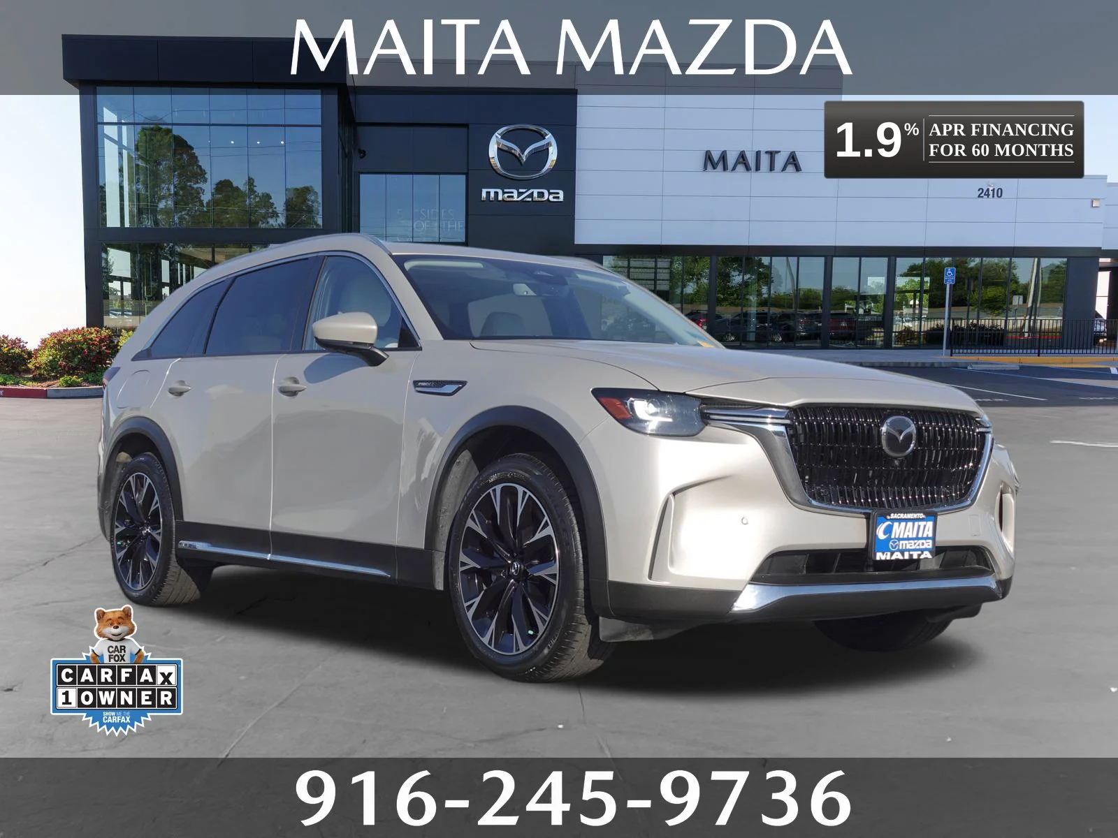 Certified Used 2024 Platinum Quartz Mazda Premium Plus image 1