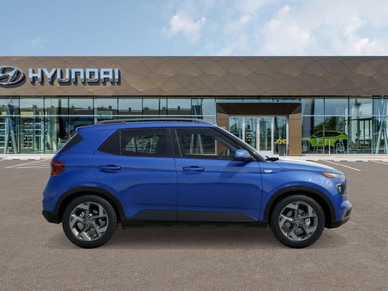 New 2025 Intense Blue Hyundai SEL image 7