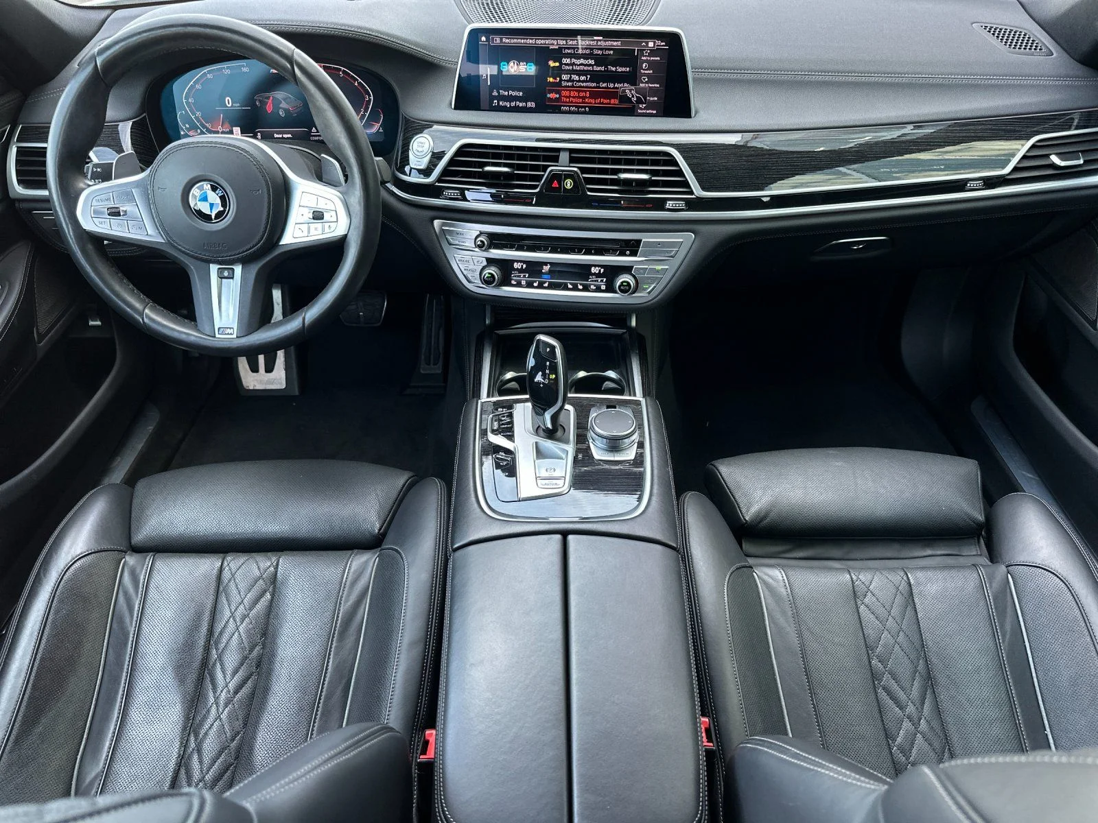 Used 2020 Alpine White BMW 750i xDrive image 12