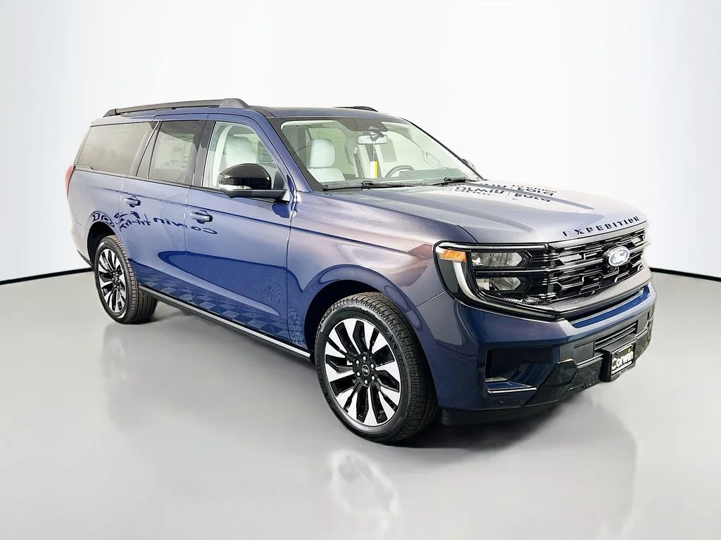 New 2027 Blue Ember Metallic Ford Platinum image 1
