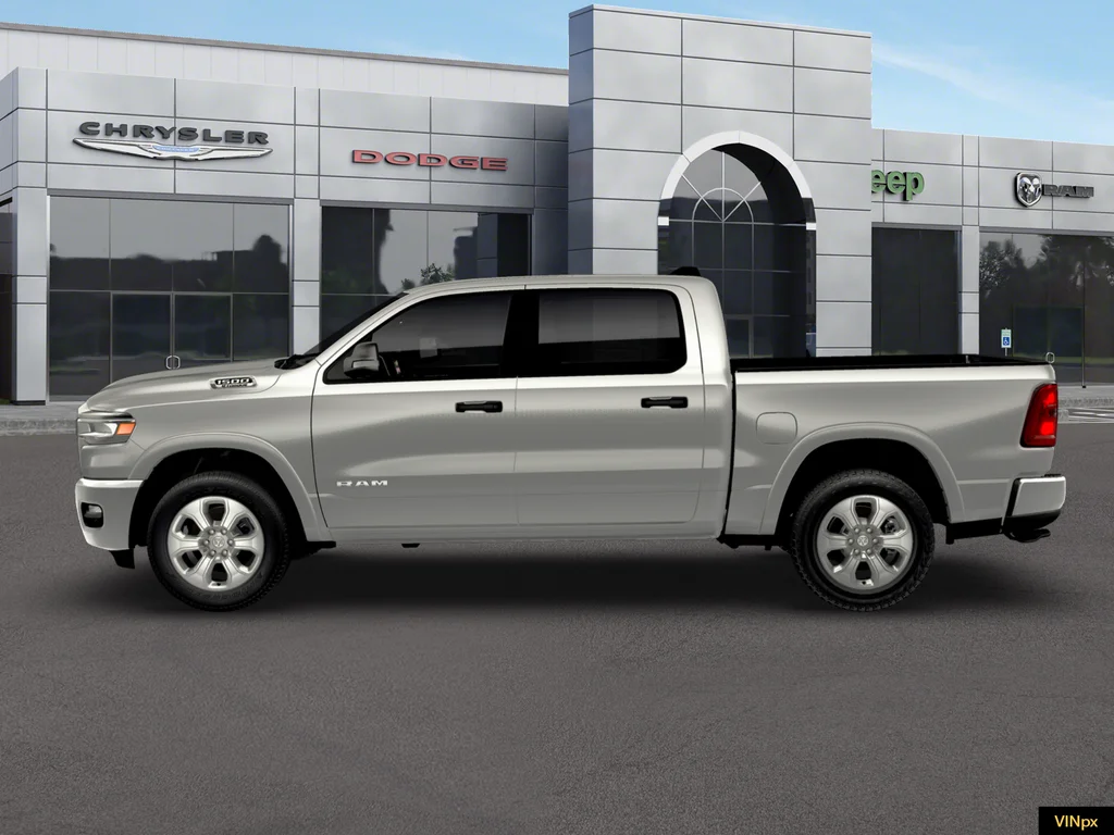 New 2026 Silver Zynith Exterior Paint RAM Big Horn/Lone Star image 2