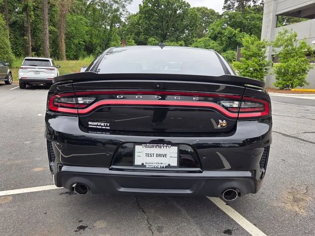 Used 2021 Black Dodge R/T Scat Pack Widebody image 7