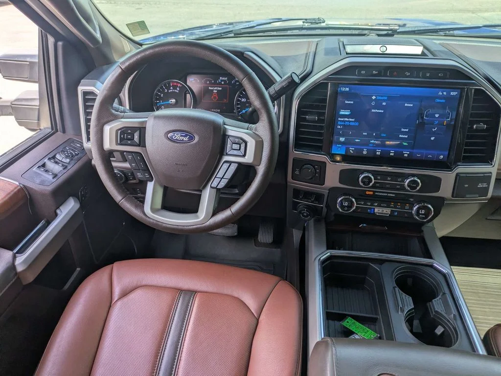 Used 2022 Blue Ford King Ranch image 17