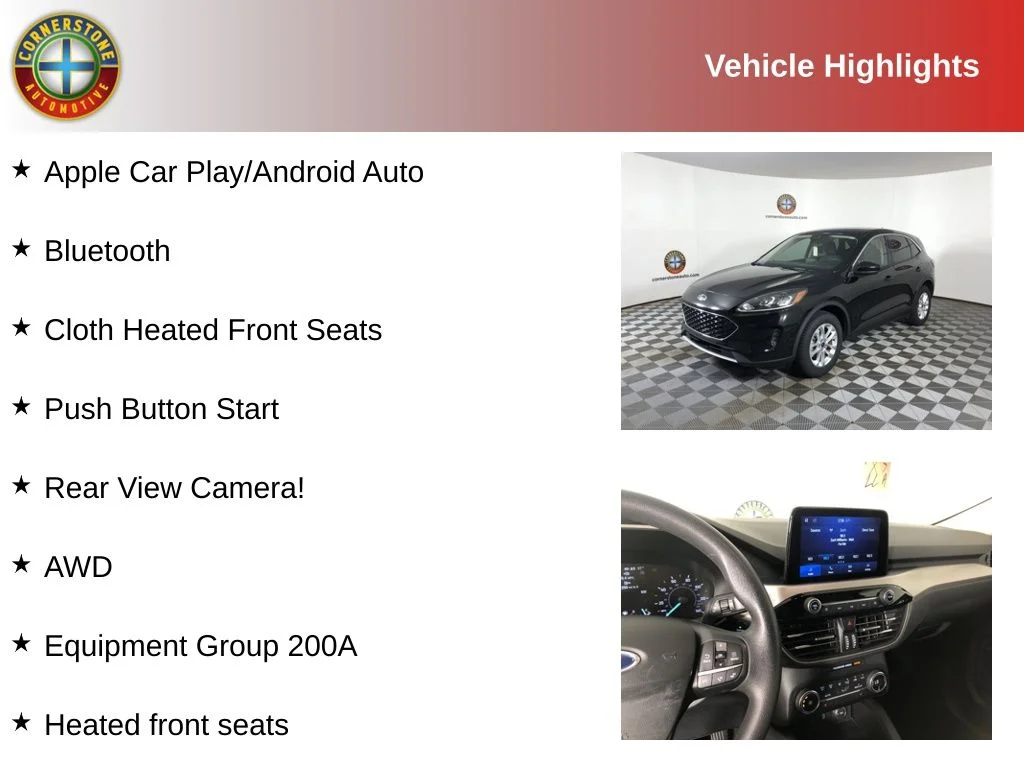 Used 2020 Black Ford SE image 2