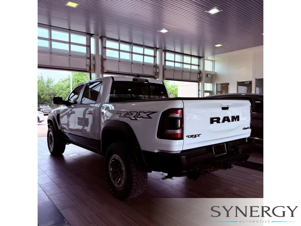 Used 2022 Bright White Clearcoat Ram TRX image 6