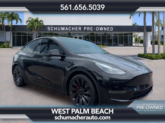 Used 2024 Black Tesla Performance image 1