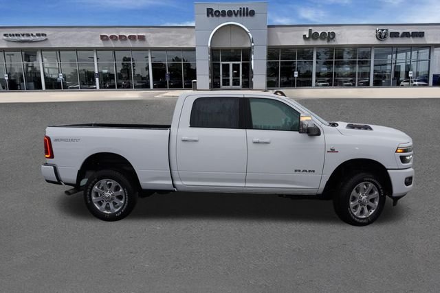 New 2026 Bright White Clear-Coat Exterior Paint RAM Laramie image 2