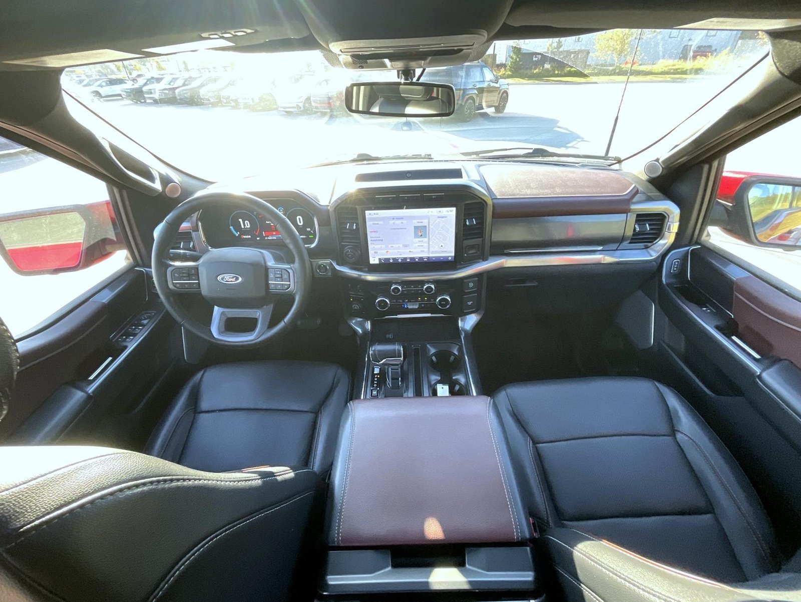Used 2023 Red Ford Lariat image 15