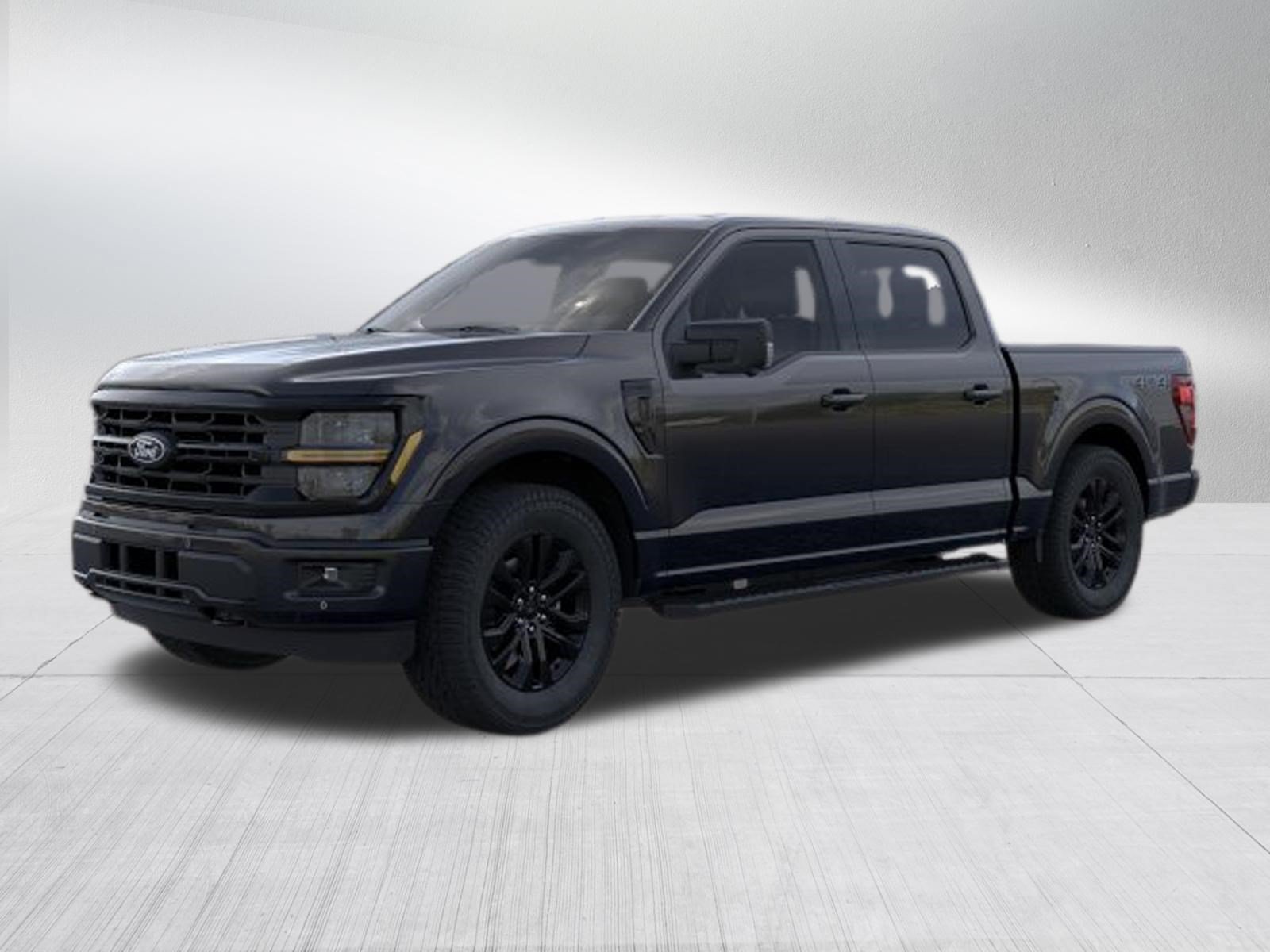 New 2026 Agate Black Metallic Ford XLT image 4