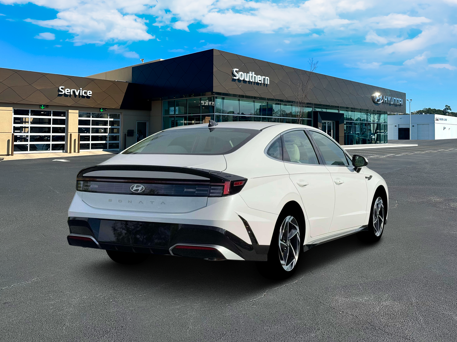 New 2026 White Hyundai SEL Sport image 8