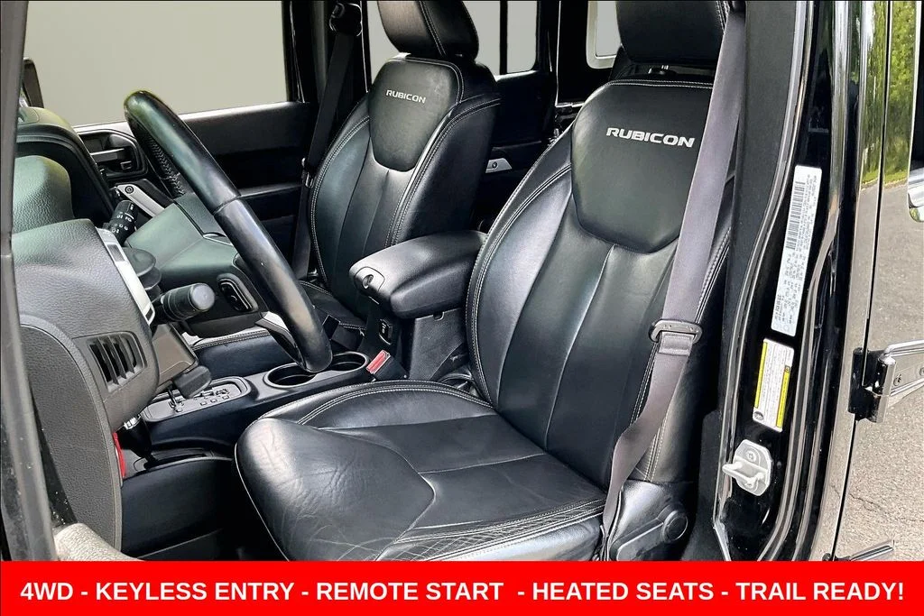 Used 2017 Black Jeep Unlimited Rubicon image 19