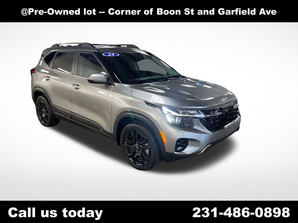 Used 2024 Gray Kia X-Line image 7
