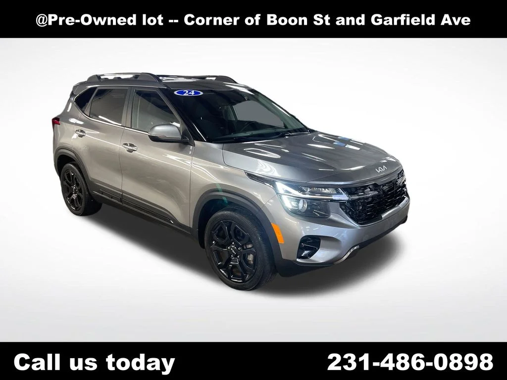 Used 2024 Gray Kia X-Line image 7