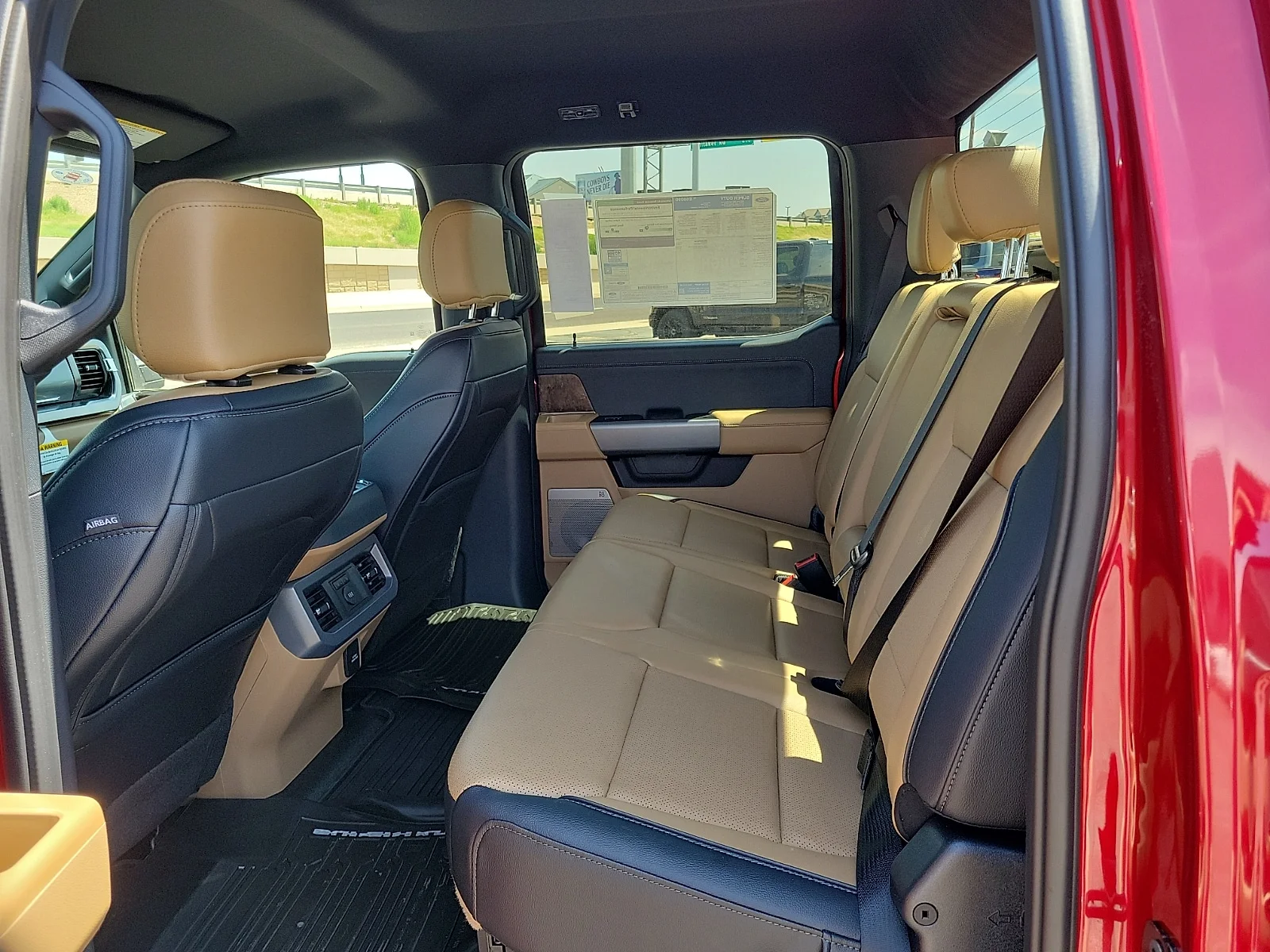 New 2026 Ruby Red Metallic Tinted Clearcoat Ford F-350&reg; Lariat&reg; image 9